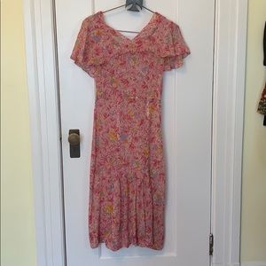 Sheer pink vintage dress